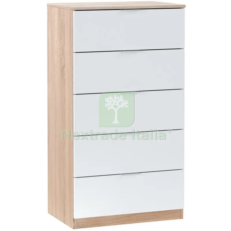 Kit Cassettone 5 Cassetti Canadian/Bianco Artik — Arredo — rif. FERX.8160