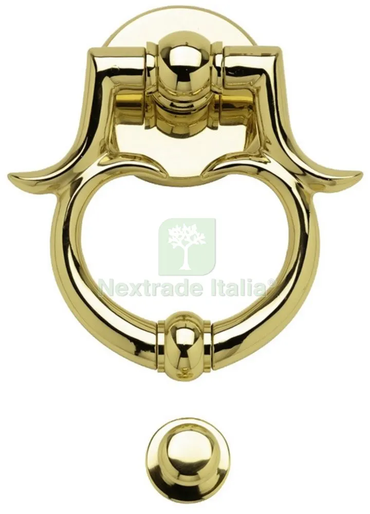 BATTENTE BAROCCO OTTONE LUCIDO VERNICIATO — Ferramenta porte e finestre — rif. FERX.8194 BATTENTE BAROCCO OTTONE LUCIDO VERNICIATO — Ferramenta porte e finestre — rif. FERX.8194