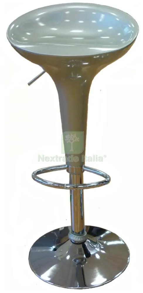 2PZ SGABELLO GIREVOLE ALBI SILVER A14 — Arredo — rif. FERX.82206