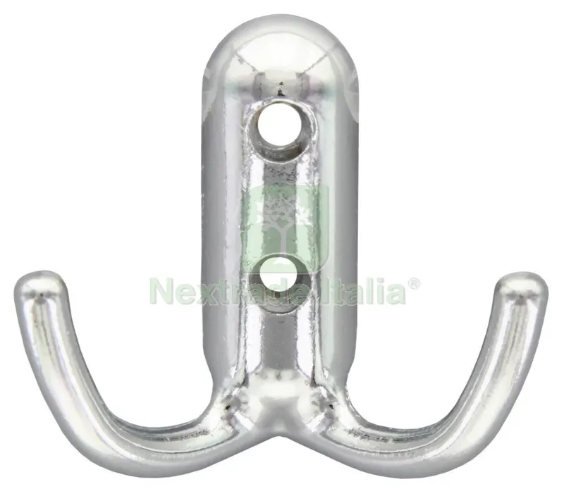5BLISTER Blister Appendiabiti 2 Posti Cromo Lucido (PZ.2) — Casalinghi e organizzazione — rif. FERX.82225 5BLISTER Blister Appendiabiti 2 Posti Cromo Lucido (PZ.2) — Casalinghi e organizzazione — rif. FERX.82225