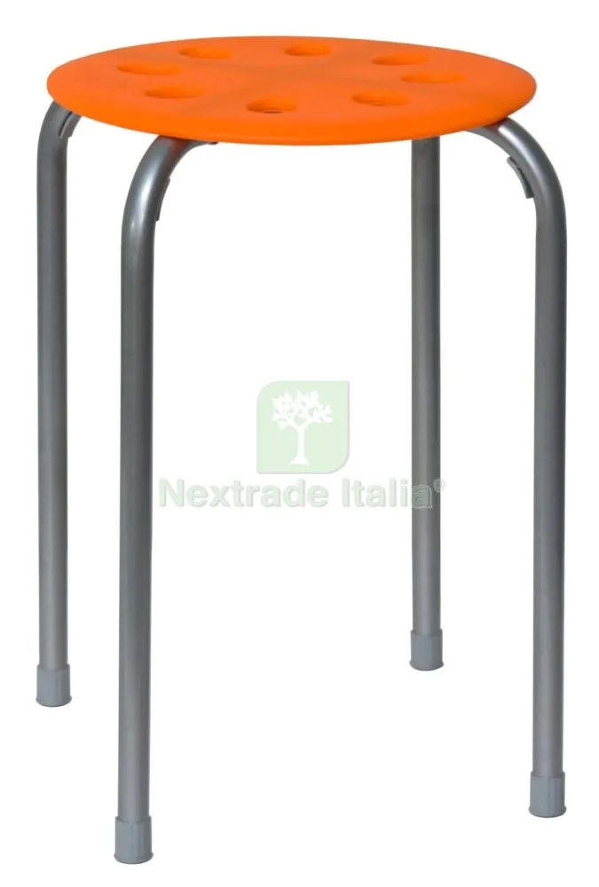 6PZ Sgabello MOD.DOLLINO Arancio — Arredo — rif. FERX.82230 6PZ Sgabello MOD.DOLLINO Arancio — Arredo — rif. FERX.82230