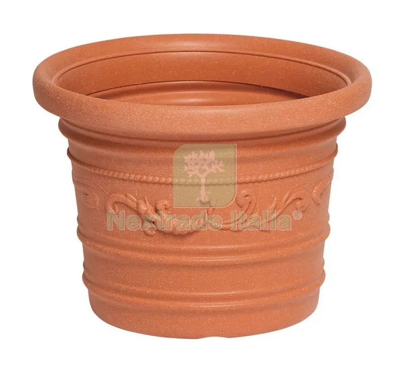 VASO PLASTICA FESTONATO D 40XH30 CM PRESTIGE — Vasi e fioriere — rif. FERX.82441 VASO PLASTICA FESTONATO D 40XH30 CM PRESTIGE — Vasi e fioriere — rif. FERX.82441
