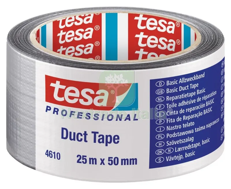 6RT Nastro Americano Tesa Grigio MM 50X25MT — Nastri e mascherature — rif. FERX.82629 6RT Nastro Americano Tesa Grigio MM 50X25MT — Nastri e mascherature — rif. FERX.82629