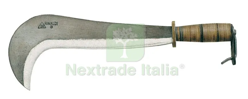 RONCOLA RINALDI CON MAN. CUOIO 104/3 45 CM E PROTEZIONE — Attrezzi da giardino — rif. FERX.8270 RONCOLA RINALDI CON MAN. CUOIO 104/3 45 CM E PROTEZIONE — Attrezzi da giardino — rif. FERX.8270