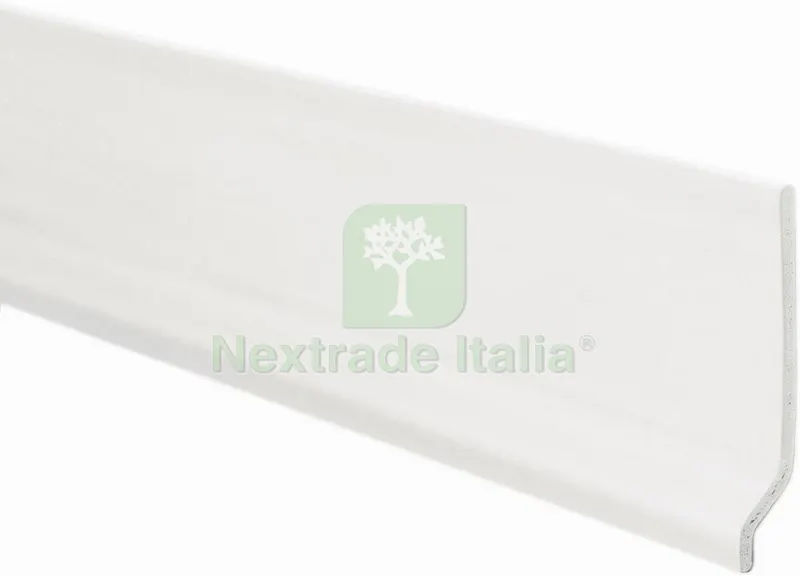 48PZ BATTISCOPA MM 70X9 PVC ESPANSO ML 2 BIANCO — Profili e angolari decorativi — rif. FERX.82823 48PZ BATTISCOPA MM 70X9 PVC ESPANSO ML 2 BIANCO — Profili e angolari decorativi — rif. FERX.82823