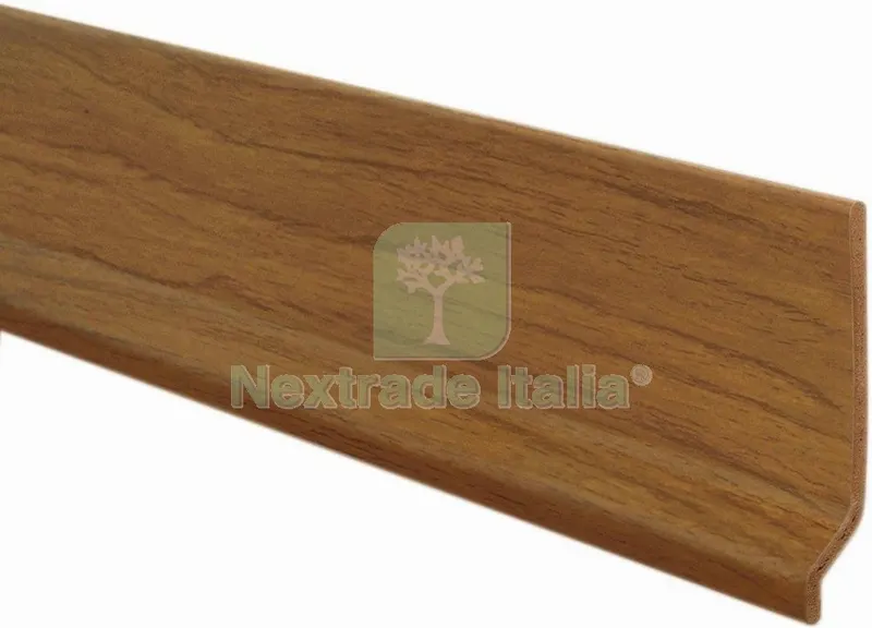48PZ BATTISCOPA 70X9 PVC ESPANSO 200 CM NOCE SCUR — Profili e angolari decorativi — rif. FERX.82828 48PZ BATTISCOPA 70X9 PVC ESPANSO 200 CM NOCE SCUR — Profili e angolari decorativi — rif. FERX.82828