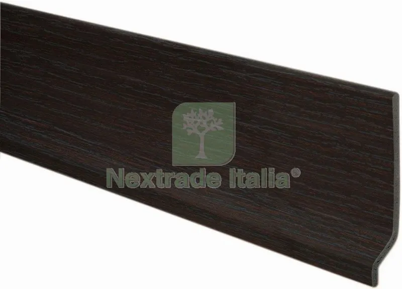 48PZ BATTISCOPA 70X9 PVC ESPANSO 200 CM WENGE — Profili e angolari decorativi — rif. FERX.82830 48PZ BATTISCOPA 70X9 PVC ESPANSO 200 CM WENGE — Profili e angolari decorativi — rif. FERX.82830