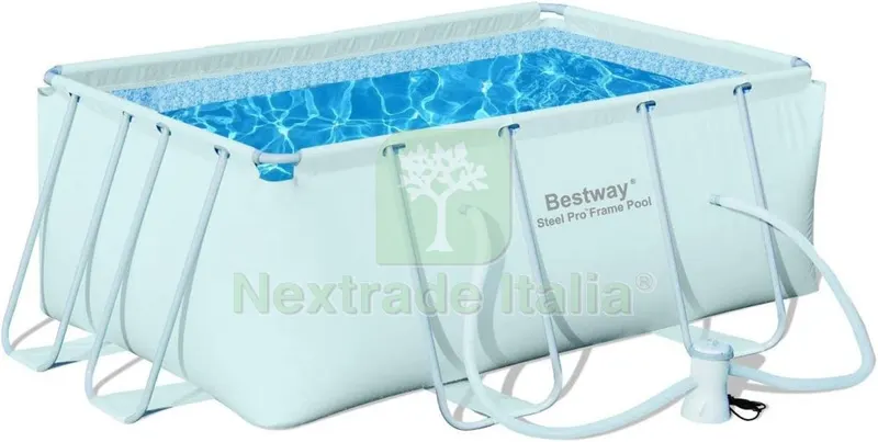 Piscina con TELAIO+POMPA 287X201X100H 56248 — Tempo libero outdoor — rif. FERX.8301 Piscina con TELAIO+POMPA 287X201X100H 56248 — Tempo libero outdoor — rif. FERX.8301