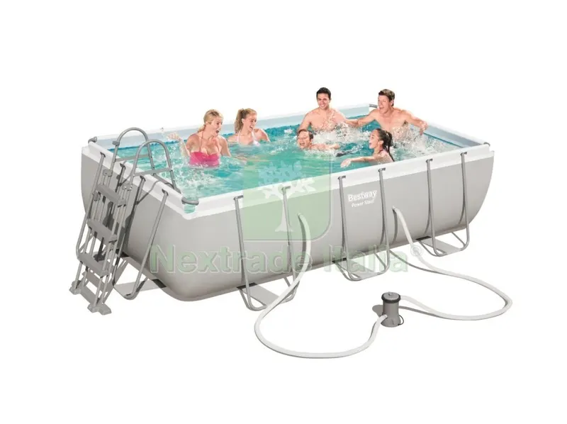 Piscina con TELAIO+POMPA 404X201X100H 56441 — Tempo libero outdoor — rif. FERX.8314 Piscina con TELAIO+POMPA 404X201X100H 56441 — Tempo libero outdoor — rif. FERX.8314