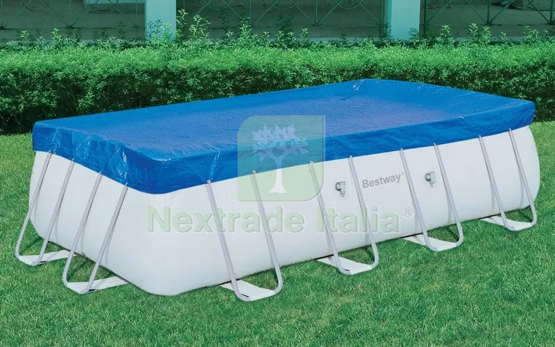 TOP Copertura Piscina con Telo 56441-56456 CM.396X185 — Tempo libero outdoor — rif. FERX.8347