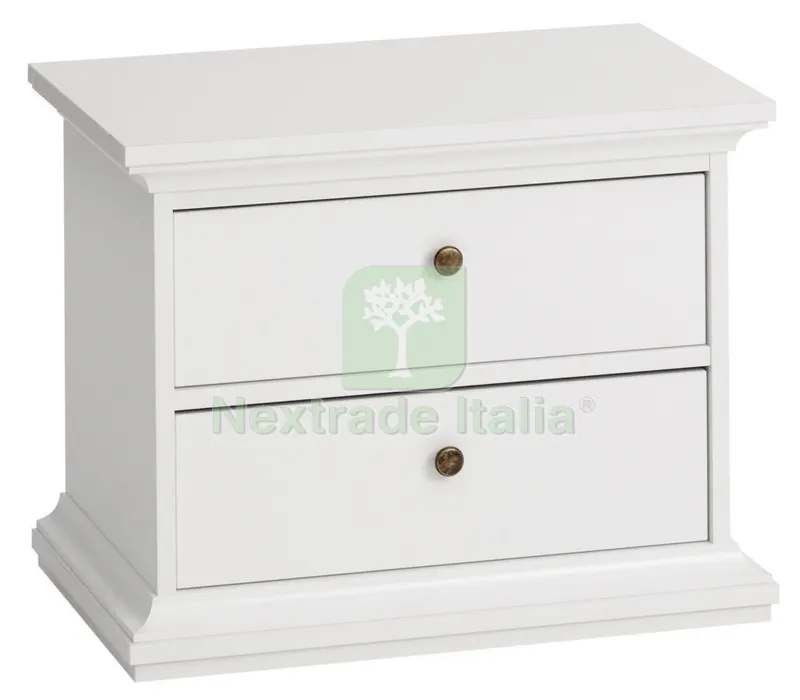 Kit Comodino Parigi 2 Cassetti CM62,6X40X49,3 7030149 — Arredo — rif. FERX.83554