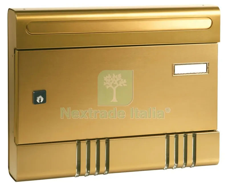 ALUBOX CASSETTA RIVISTA ALLUMINIO BRONZO ART. SIR/E — Casalinghi e organizzazione — rif. FERX.8363 ALUBOX CASSETTA RIVISTA ALLUMINIO BRONZO ART. SIR/E — Casalinghi e organizzazione — rif. FERX.8363