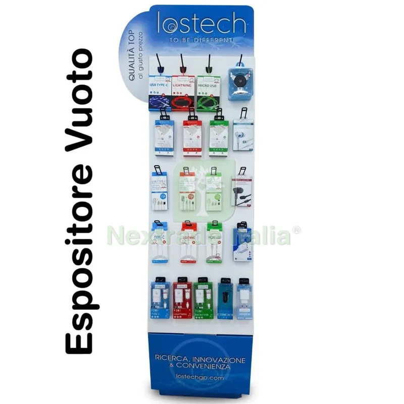 LOSTECH ESPOSITORE MONOFACCIALE CM.45X18X170H — Articoli per ufficio — rif. FERX.839 LOSTECH ESPOSITORE MONOFACCIALE CM.45X18X170H — Articoli per ufficio — rif. FERX.839