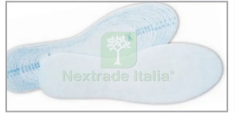24PAIA SOLETTE DESTRA-SINISTRA FELTRO MID. DA 36 A 46 — Calzature antinfortunistiche — rif. FERX.8400