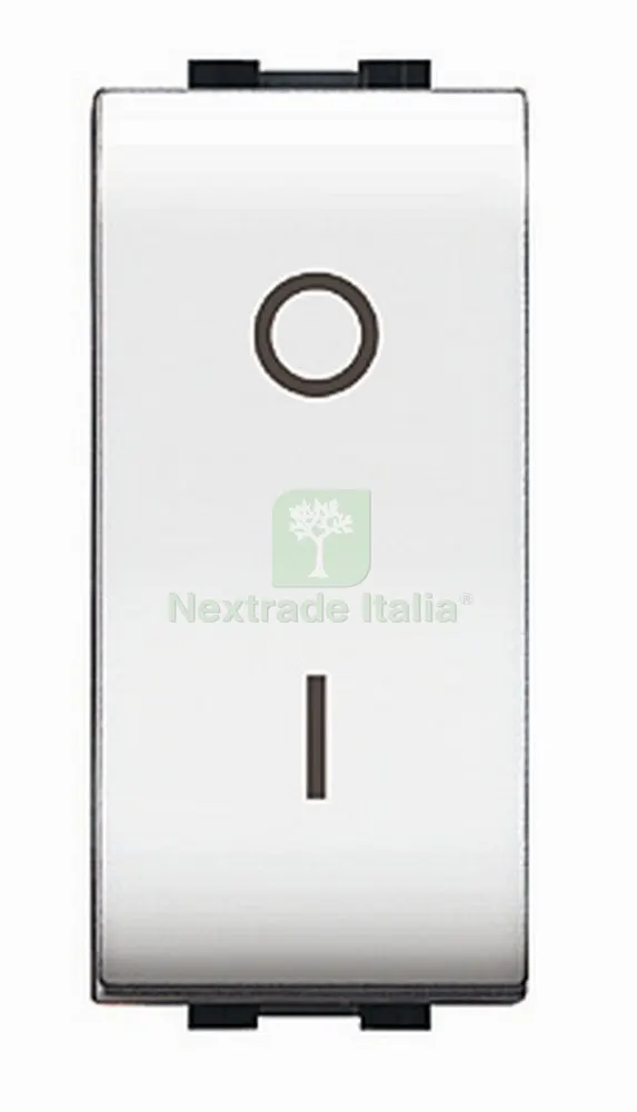 12PZ LIFE ART. 4009WH INTERRUTTORE BIPOLARE BIANCO — Interruttori e prese — rif. FERX.84014 12PZ LIFE ART. 4009WH INTERRUTTORE BIPOLARE BIANCO — Interruttori e prese — rif. FERX.84014