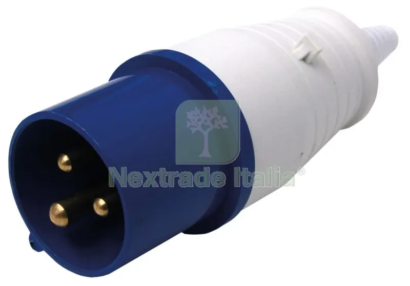 10PZ SPINA INDUSTRIALE 16A 2 POLI + TERRA 220 V FIGURA 1 — Raccordi in ghisa e figure — rif. FERX.84022