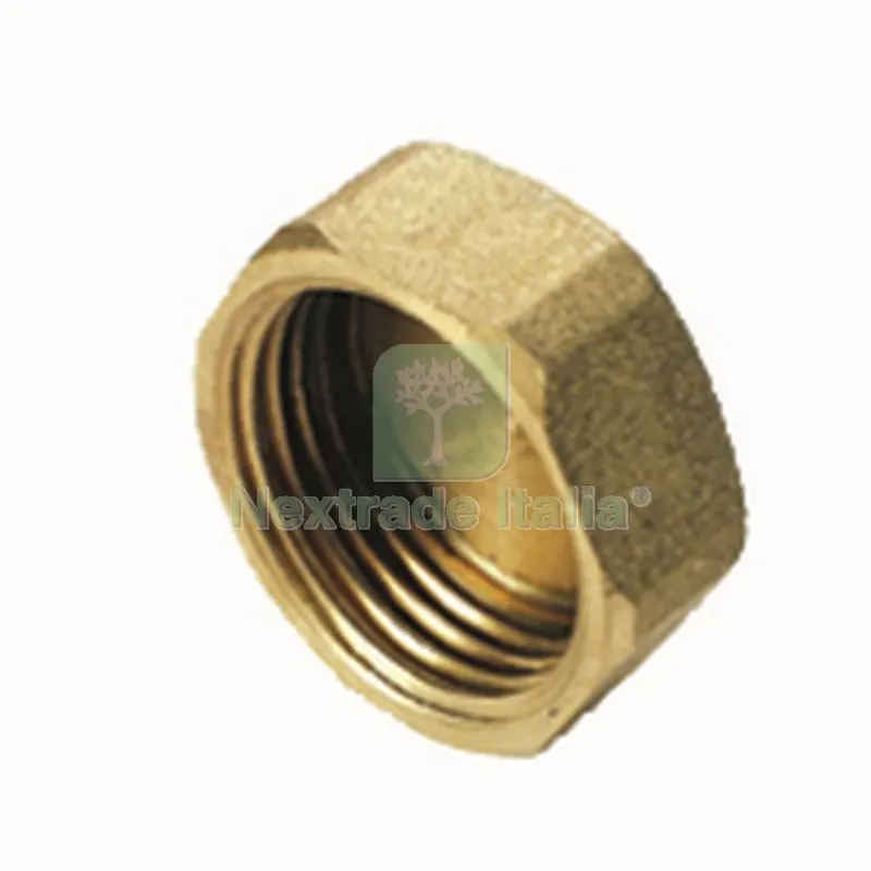 10PZ IDRAULICA CALOTTA FEMMINA ART. 300 GR.1/2 IN OTTONE GIALLO — Tubi e raccordi — rif. FERX.84197 10PZ IDRAULICA CALOTTA FEMMINA ART. 300 GR.1/2 IN OTTONE GIALLO — Tubi e raccordi — rif. FERX.84197