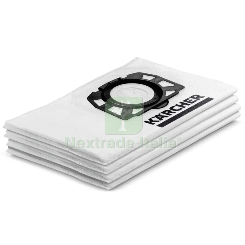 SACCHETTI FILTRO CARTA PZ.4 X KARCHER WD2-WD3 — Idropulitrici e spruzzatori — rif. FERX.8426