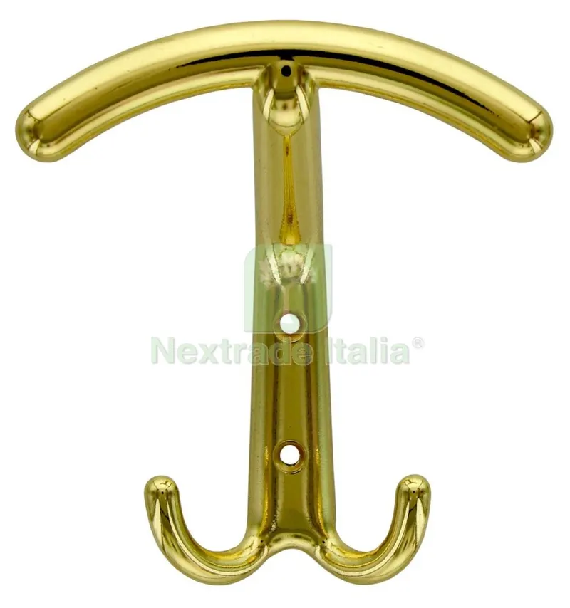Blister Appendiabito ART. 2393 Oro Lucido — Ferramenta per legno e mobili — rif. FERX.84267 Blister Appendiabito ART. 2393 Oro Lucido — Ferramenta per legno e mobili — rif. FERX.84267