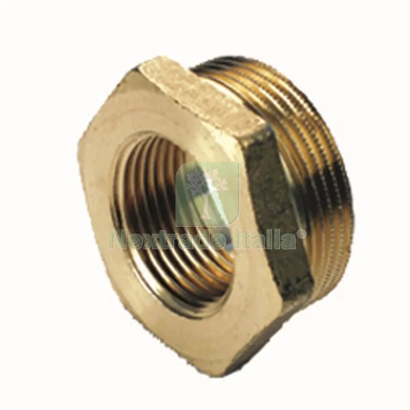 10PZ IDRAULICA RIDUZIONE ART. 241 GR.3/4X1/2 IN OTTONE GIALLO — Tubi e raccordi — rif. FERX.84335
