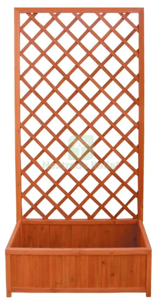 2PZ Fioriera con Pannello Rettangolare CM 90X35X180H — Vasi e fioriere — rif. FERX.8435 2PZ Fioriera con Pannello Rettangolare CM 90X35X180H — Vasi e fioriere — rif. FERX.8435