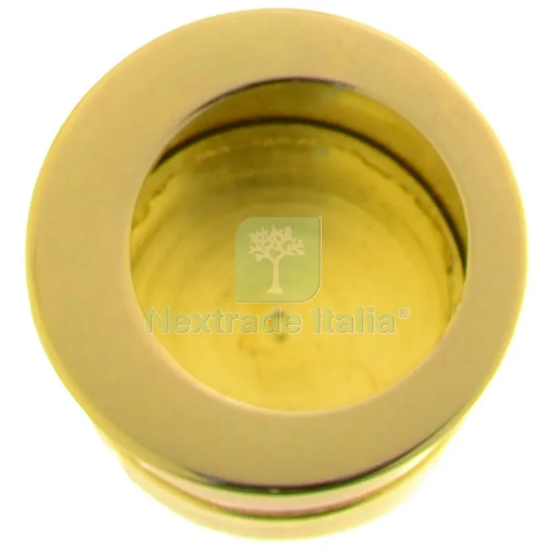 6PZ Maniglietta Frontale Anta Scorrevole in Ottone Fuso — Maniglie e pomelli — rif. FERX.8436