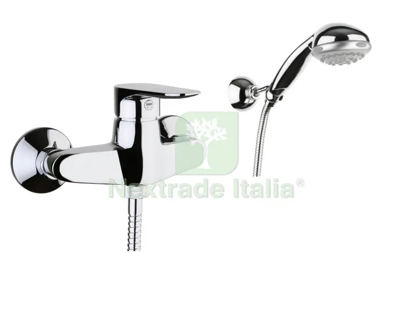 FIORE KEVON MISCELATORE DOCCIA ESTERNA CON DOCCETTA — Tempo libero outdoor — rif. FERX.8484 FIORE KEVON MISCELATORE DOCCIA ESTERNA CON DOCCETTA — Tempo libero outdoor — rif. FERX.8484