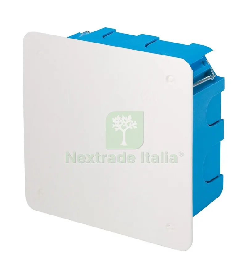 10PZ SCATOLA DI DERIVAZIONE X CARTONGESSO CM.12X10 — Isolanti e reti — rif. FERX.856