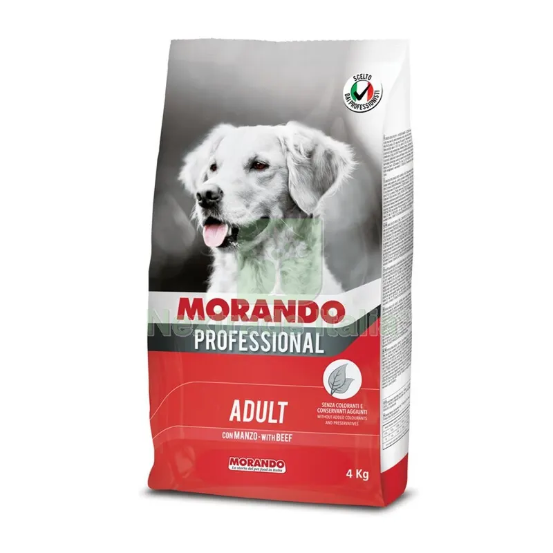 Morando Cane KG.4 Adult Manzo — Cani — rif. FERX.85671 Morando Cane KG.4 Adult Manzo — Cani — rif. FERX.85671