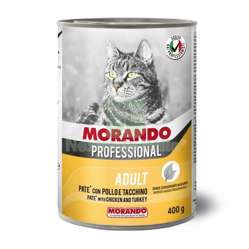 24PZ MORANDO GATTO LT. GR.400 PAT POLLO E TACCHINO — Gatti — rif. FERX.85699 24PZ MORANDO GATTO LT. GR.400 PAT POLLO E TACCHINO — Gatti — rif. FERX.85699