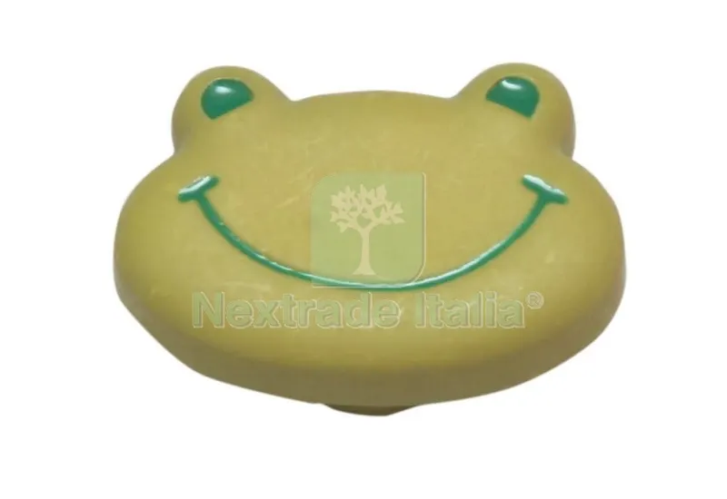 6BLISTER Blister Pomolo x Mobili E59510 Rana Verde — Maniglie e pomelli — rif. FERX.85709