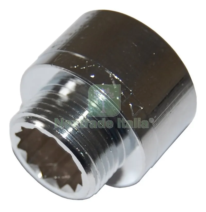 10PZ IDRAULICA PROLUNGA RIDOTTA ART. 246 OTTONE CROMATO GR.3/4X1/2 — Interruttori e prese — rif. FERX.86287 10PZ IDRAULICA PROLUNGA RIDOTTA ART. 246 OTTONE CROMATO GR.3/4X1/2 — Interruttori e prese — rif. FERX.86287