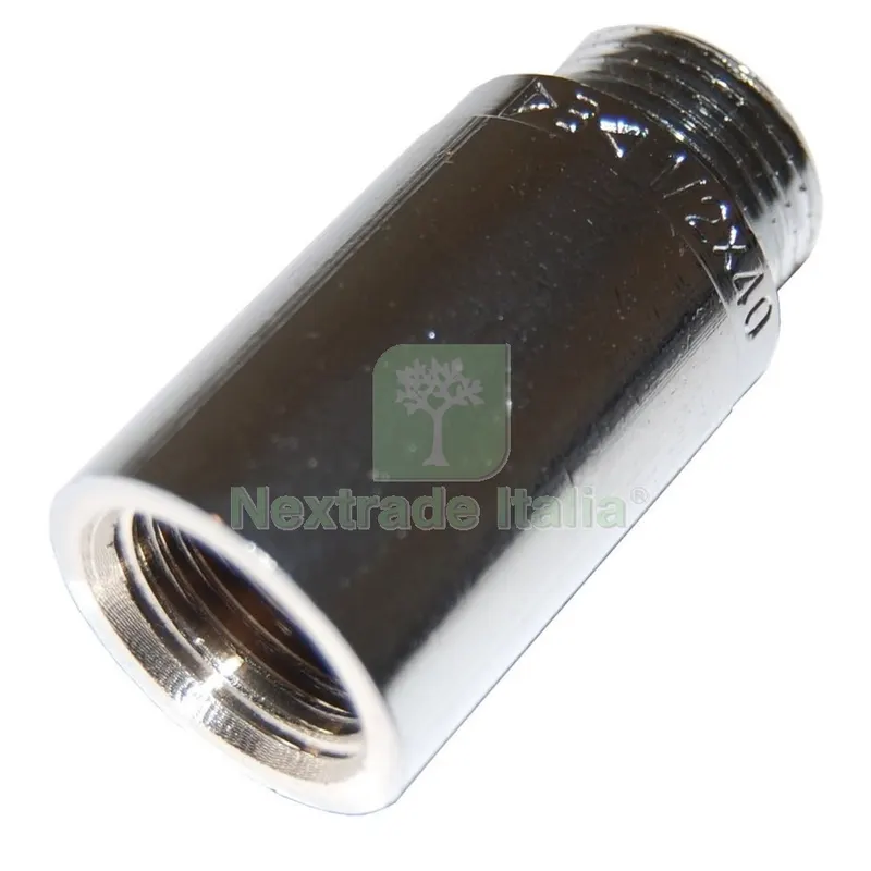 10PZ IDRAULICA PROLUNGA ART. 520 OTTONE CROMATO GR.1/2X20 — Interruttori e prese — rif. FERX.86291 10PZ IDRAULICA PROLUNGA ART. 520 OTTONE CROMATO GR.1/2X20 — Interruttori e prese — rif. FERX.86291