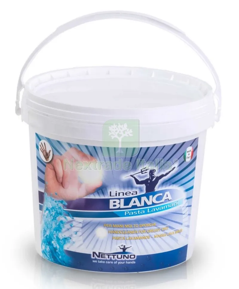 Pasta Lavamani Bianca Nettuno 5000 ML — Sgrassanti e detergenti pittura — rif. FERX.86302 Pasta Lavamani Bianca Nettuno 5000 ML — Sgrassanti e detergenti pittura — rif. FERX.86302