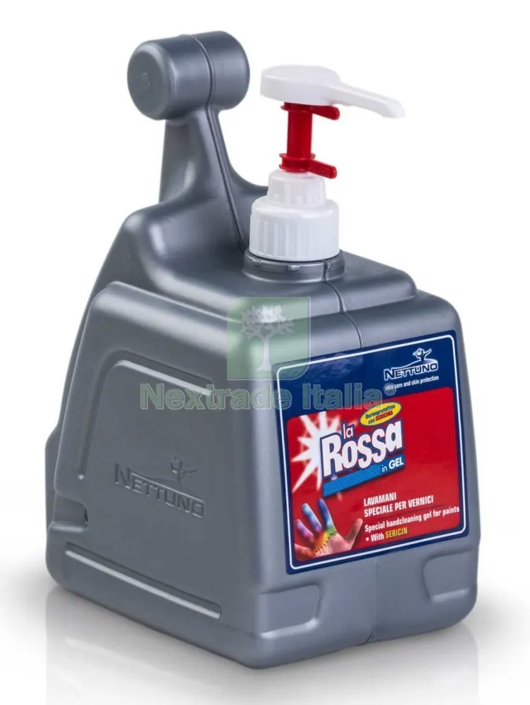 GEL LAVAMANI ROSSA NETTUNO 3000 ML — Sgrassanti e detergenti pittura — rif. FERX.86303