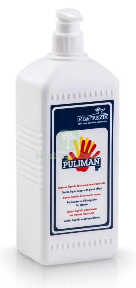 12PZ SAPONE LIQUIDO PULIMAN NETTUNO 1000 ML — Protezioni corpo — rif. FERX.86305 12PZ SAPONE LIQUIDO PULIMAN NETTUNO 1000 ML — Protezioni corpo — rif. FERX.86305