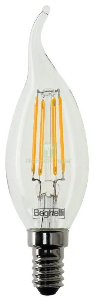 10PZ Beghelli Zafiro LED 56417 Colpo Vento E14 W4 — Illuminazione — rif. FERX.86325