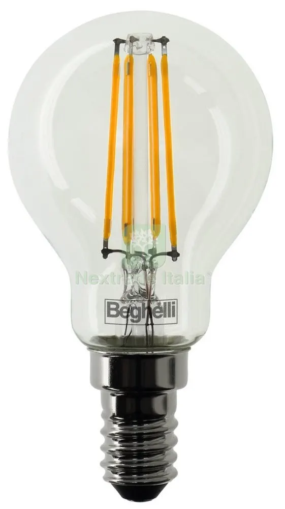 10PZ Beghelli Zafiro LED 56422 Sfera E14 W4 — Illuminazione — rif. FERX.86326