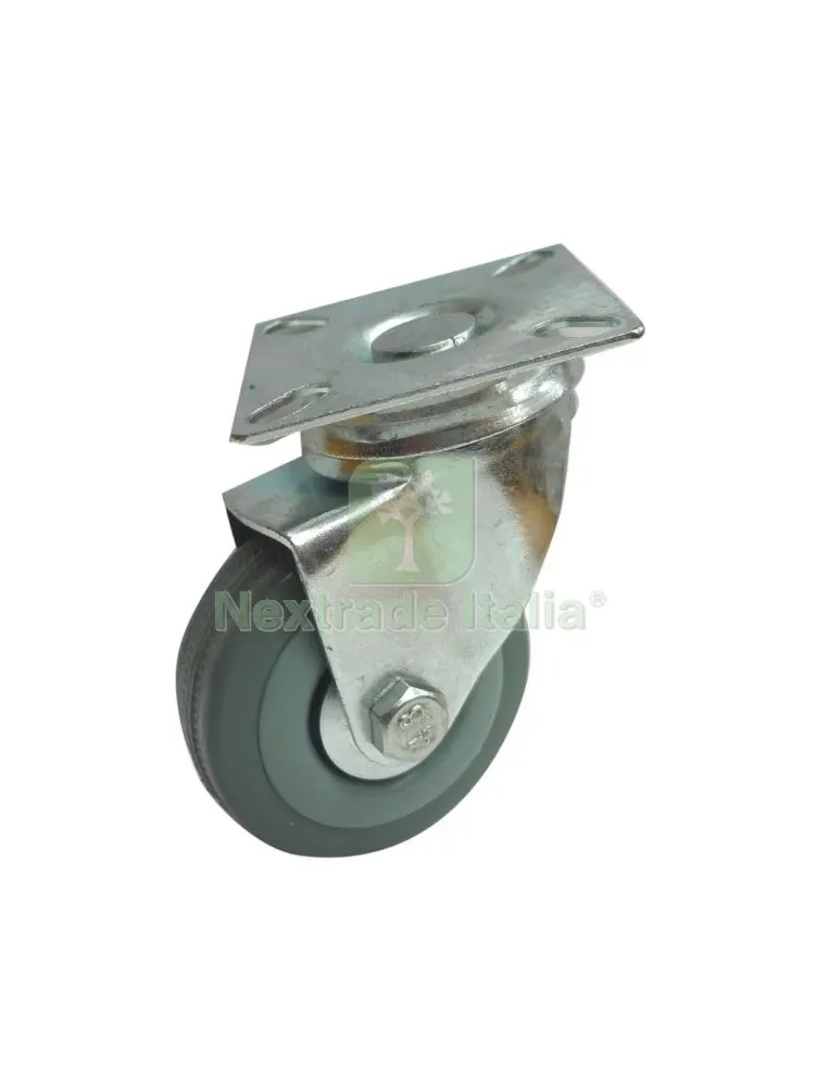 4BLISTER BL RUOTA GOMMATA CON PIASTRA D.50 MM 2 PZ — Ferramenta per legno e mobili — rif. FERX.86457 4BLISTER BL RUOTA GOMMATA CON PIASTRA D.50 MM 2 PZ — Ferramenta per legno e mobili — rif. FERX.86457