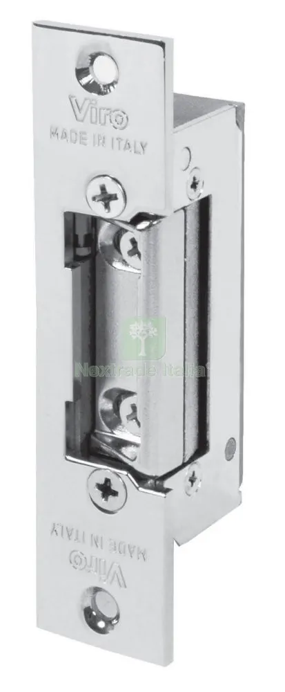VIRO ART. 7755.10 CONTROPIASTRA ELETTRICA CORTA — Serrature e cilindri — rif. FERX.866 VIRO ART. 7755.10 CONTROPIASTRA ELETTRICA CORTA — Serrature e cilindri — rif. FERX.866