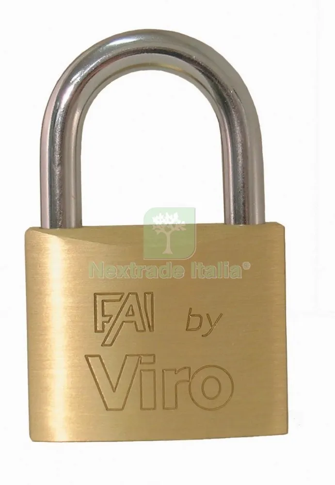 Blister Viro ART. 557 Lucchetto Rettangolare MM.70 — Lucchetti e catene — rif. FERX.86635