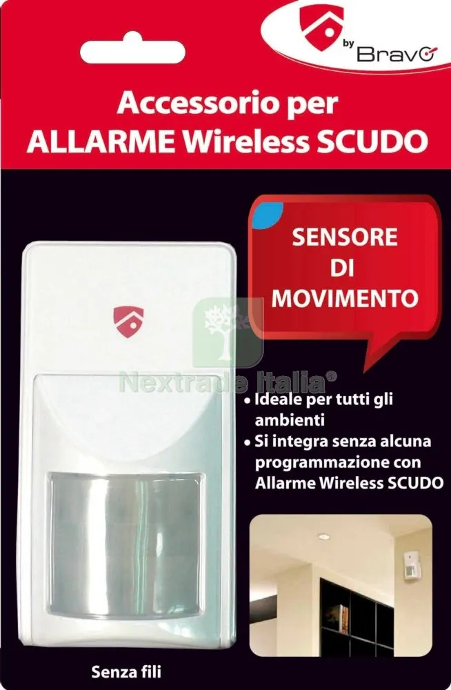 Antifurto Domestico-Sensore Movimento x Interna — Flessibili e allacci — rif. FERX.8672