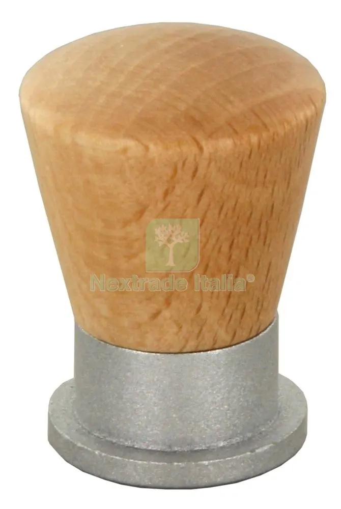 25PZ POMOLO CONICO LEGNO/OTTONE 745A MM.19 FRASSINO — Maniglie e pomelli — rif. FERX.8674 25PZ POMOLO CONICO LEGNO/OTTONE 745A MM.19 FRASSINO — Maniglie e pomelli — rif. FERX.8674