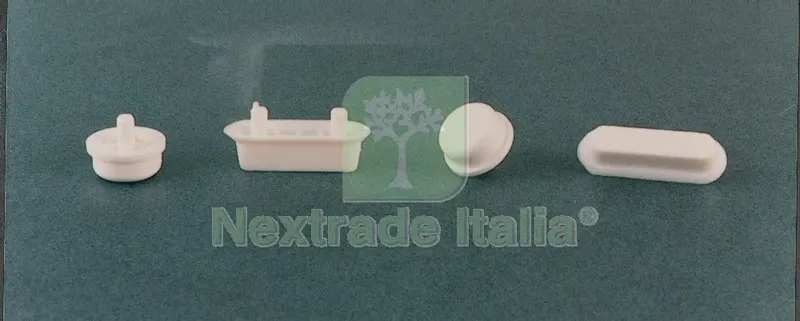 5BLISTER BL PARACOLPI TONDI SEDILI WC D 23,5 MM 8 PZ — Scarichi e sifoni — rif. FERX.87293