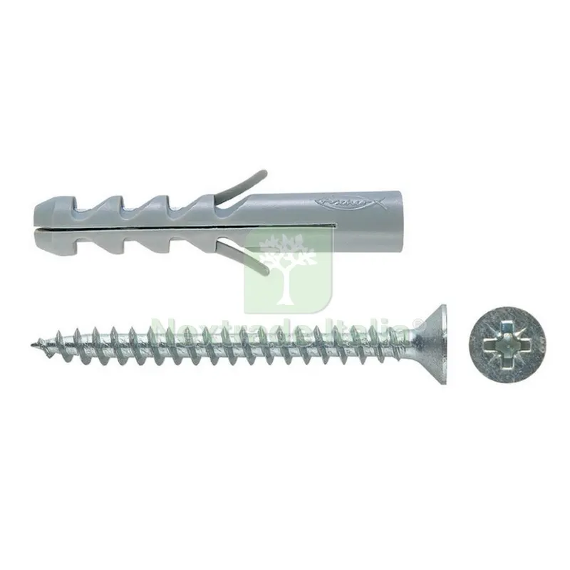 100PZ FISCHER TASSELLO S6V Con VITE — Tasselli e ancoraggi — rif. FERX.8732 100PZ FISCHER TASSELLO S6V Con VITE — Tasselli e ancoraggi — rif. FERX.8732