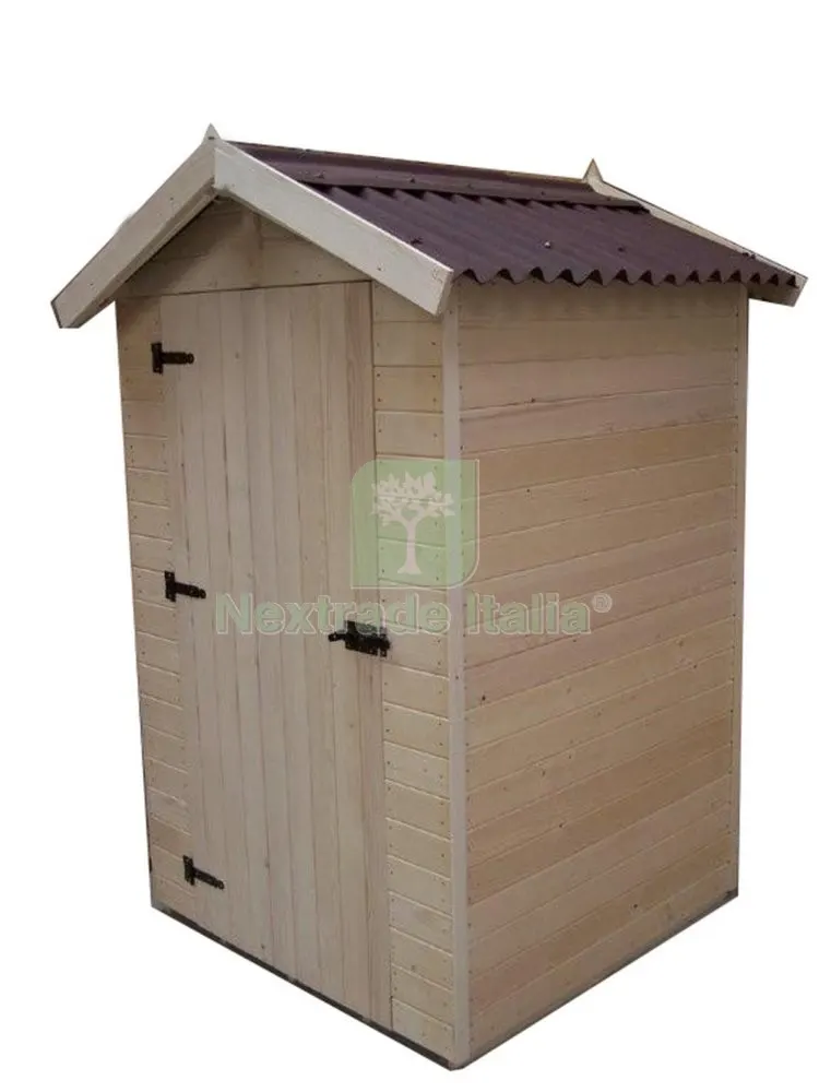 Casetta Legno con Pavimento 1,20X1,20M. — Tempo libero outdoor — rif. FERX.8791