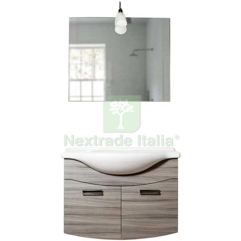 Mobile Bagno Sospeso Iris CM.85 Palissandro — Accessori bagno — rif. FERX.882 Mobile Bagno Sospeso Iris CM.85 Palissandro — Accessori bagno — rif. FERX.882