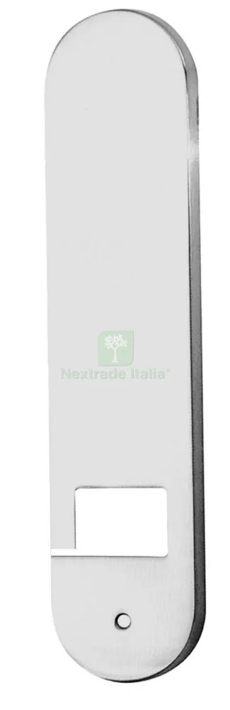 COPRIAVVOLGITORE "AURORA" CROMO SATINATO — Ferramenta porte e finestre — rif. FERX.8821 COPRIAVVOLGITORE "AURORA" CROMO SATINATO — Ferramenta porte e finestre — rif. FERX.8821
