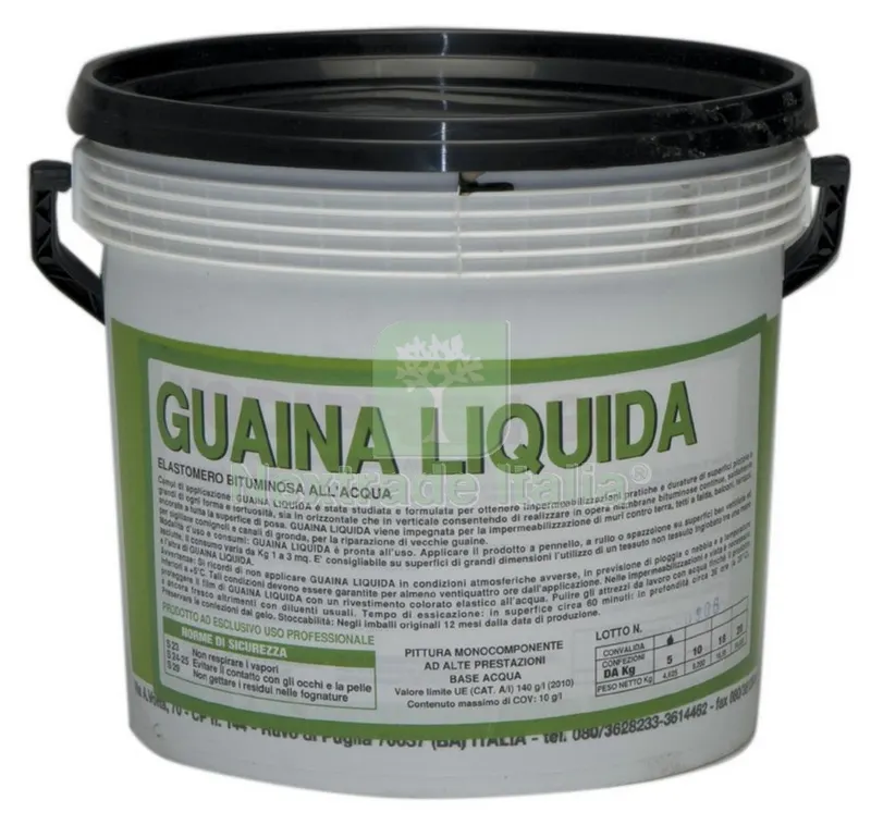 9PZ GUAINA LIQUIDA BITUMINOSA VODIPREN NERA KG. 1 — Impermeabilizzanti e idrofughi — rif. FERX.8828 9PZ GUAINA LIQUIDA BITUMINOSA VODIPREN NERA KG. 1 — Impermeabilizzanti e idrofughi — rif. FERX.8828