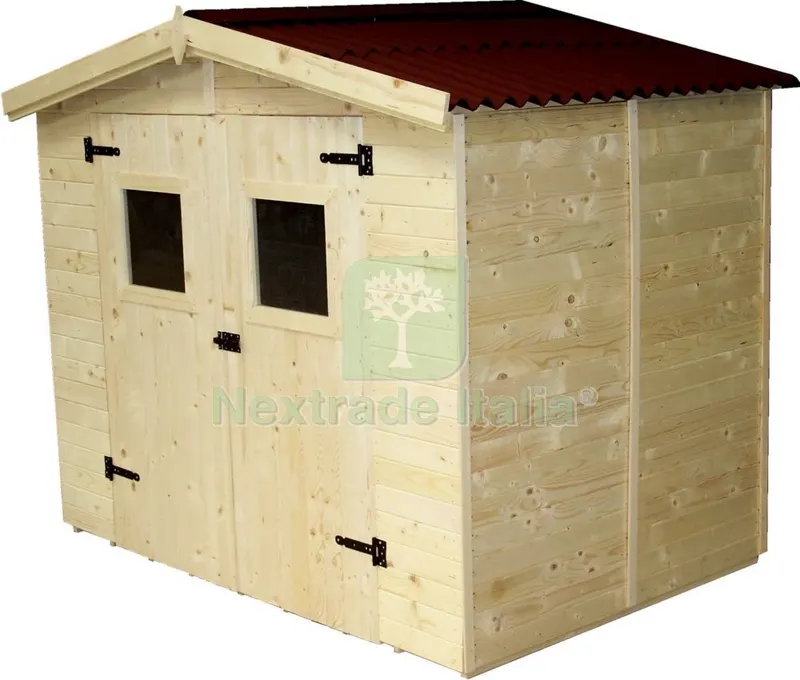 Casetta Legno con Pavimento 2,40X1,60M. — Tempo libero outdoor — rif. FERX.8834
